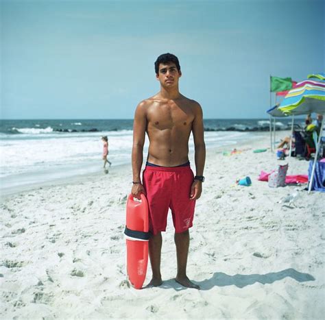 naked male lifeguard|Lifeguard bangs cute jock after saving him nude on beach